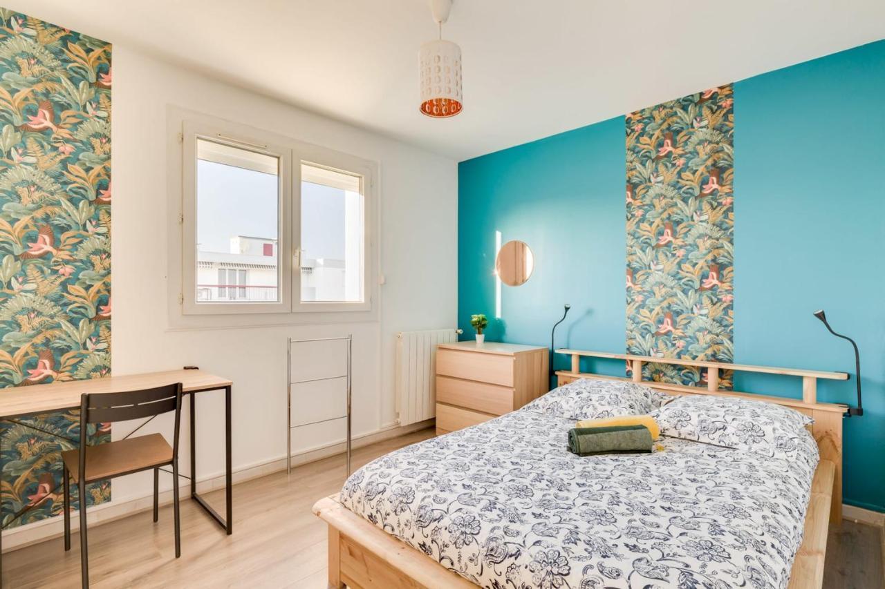 Appartement 2 Chambres, Dernier Etage, Parking Gratuit Dans Residence, Balcon & Coucher De Soleil Монпелье Экстерьер фото